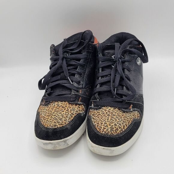 DVS HUF 5 Mid O.I. “Original Intent” Skate sneakers men's Size 12 orange black - Picture 7 of 9